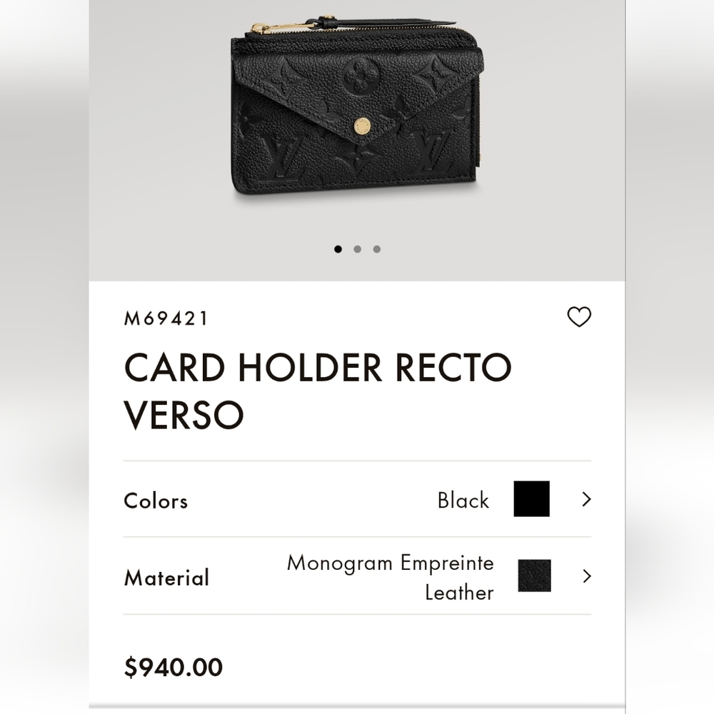 Louis Vuitton Card Holder